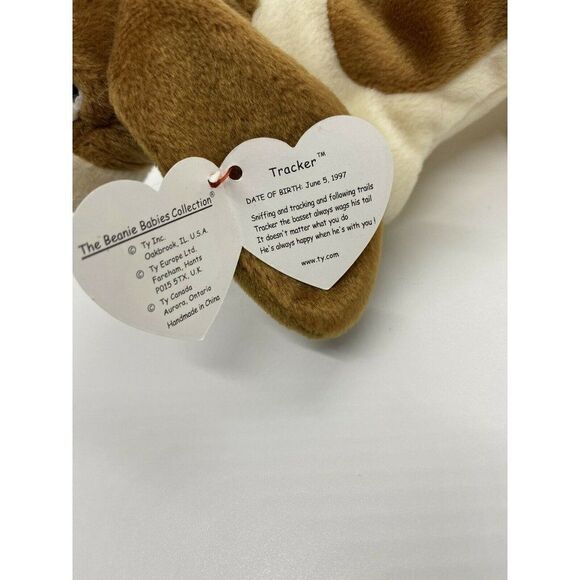 Ty IDA -Brown/Tan/White 6” Beanie Baby Hedgehog! * - Picture 8 of 10